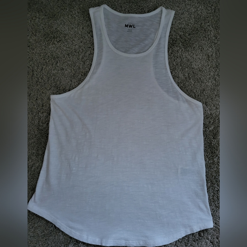 Madewell MWL White Tank Top